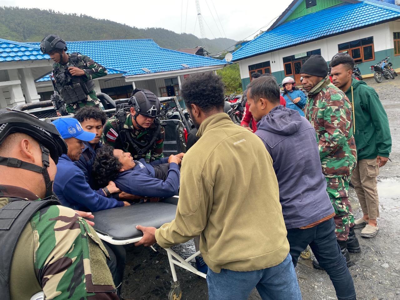 Seorang Prajurit TNI Gugur Ditembak Oleh KKB Di Puncak Jaya