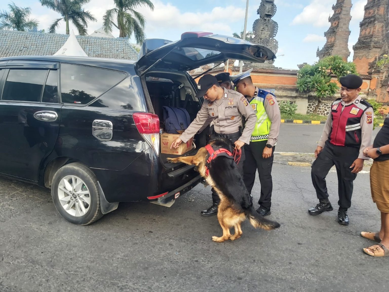 <strong>Jelang WWF 2024 Polda Bali Perketat Pengamanan Pintu Masuk Bali</strong>