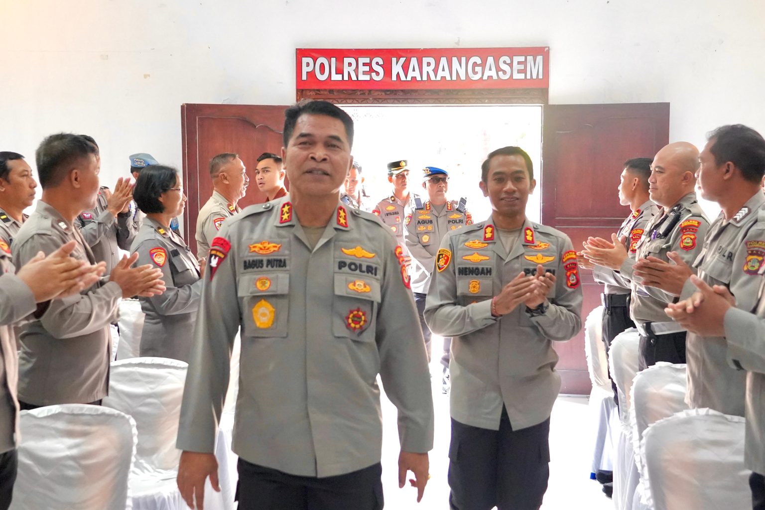 <strong>Kunker ke Polres Karangasem, Kapolda Bali Tekankan Kesiapan Pengamanan Pilkada 2024</strong>