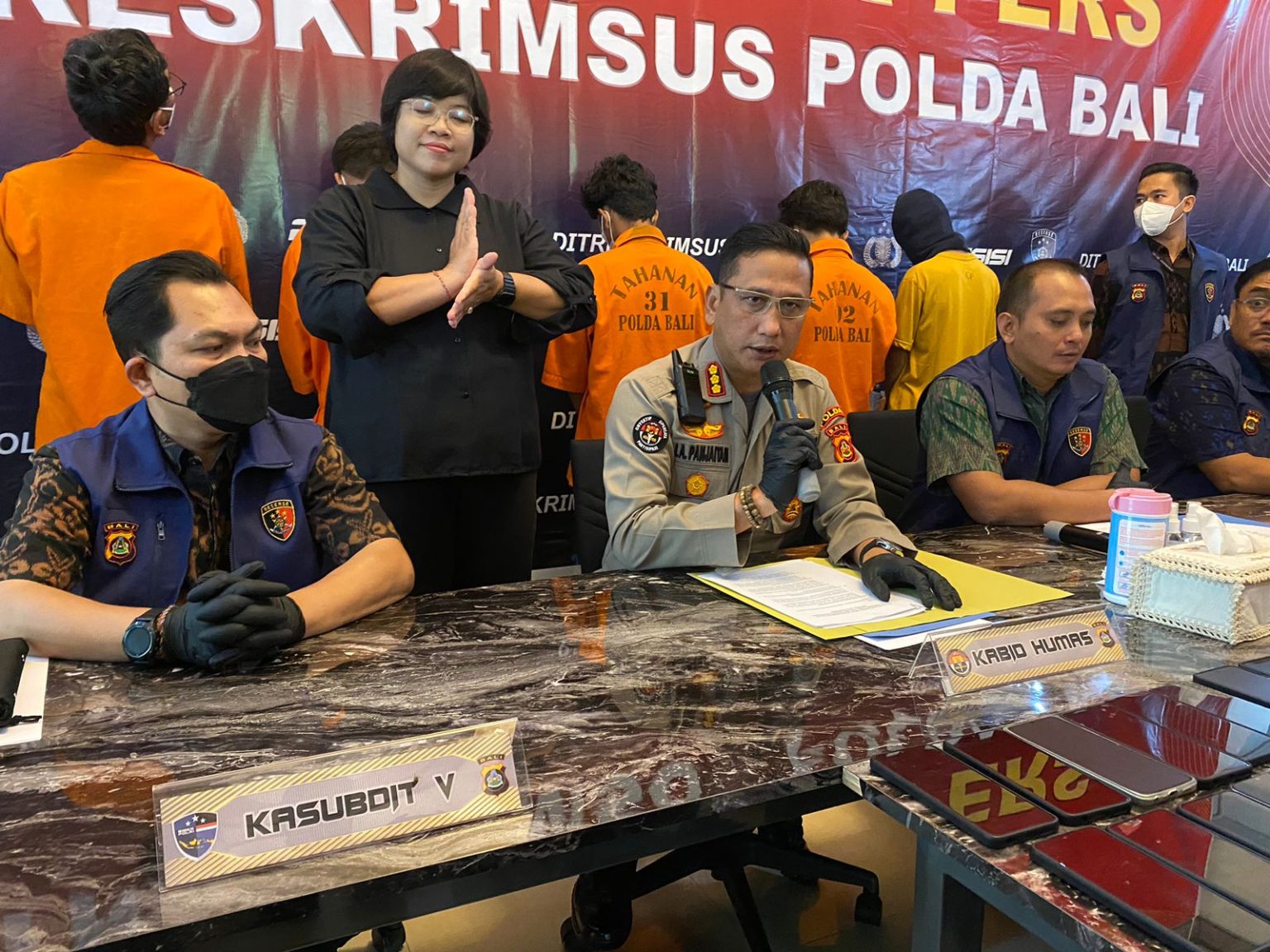 <strong>Polda Bali Ungkap Kasus Tindak Pidana Penipuan Online</strong>