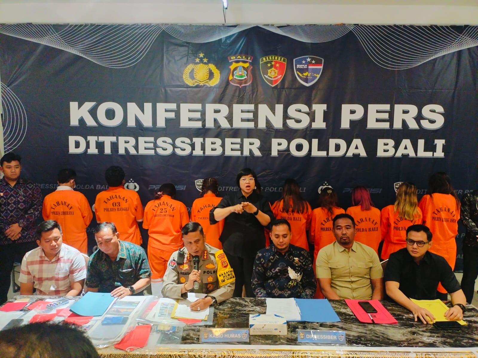 Polda Bali  Ungkap Judol Tetapkan 10 Tersangka