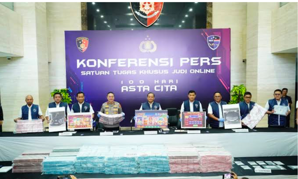 Bareskrim Ungkap Sindikat Judi Online Internasional, Sita Aset Rp 61 Miliar