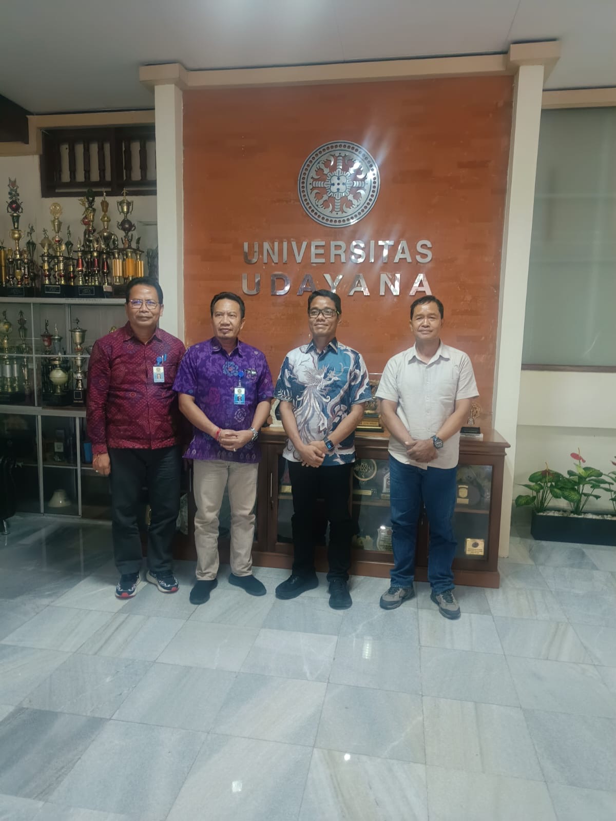 Silaturahmi Polda Bali Dengan Rektor Universitas Udayana