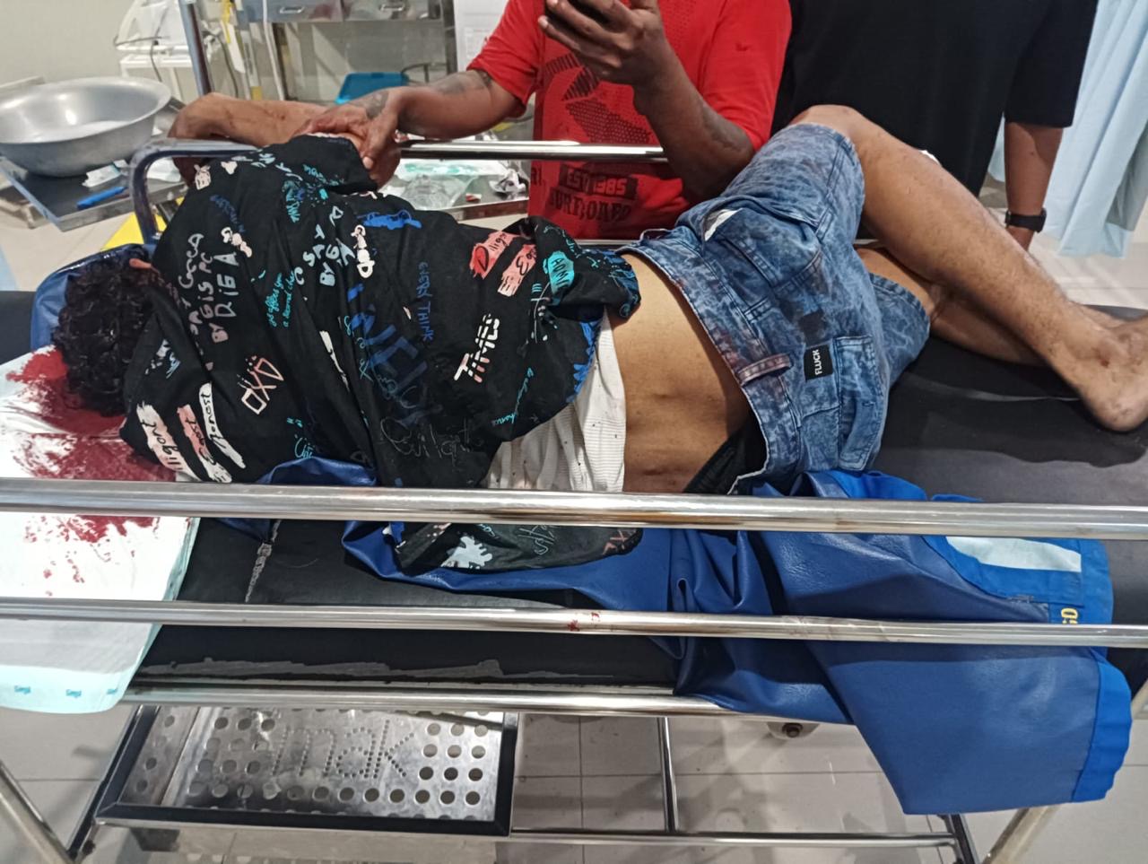 Keributan di Depan Café Aseman Berujung Penyerangan: Satu Orang Luka Parah Akibat Senjata Tajam