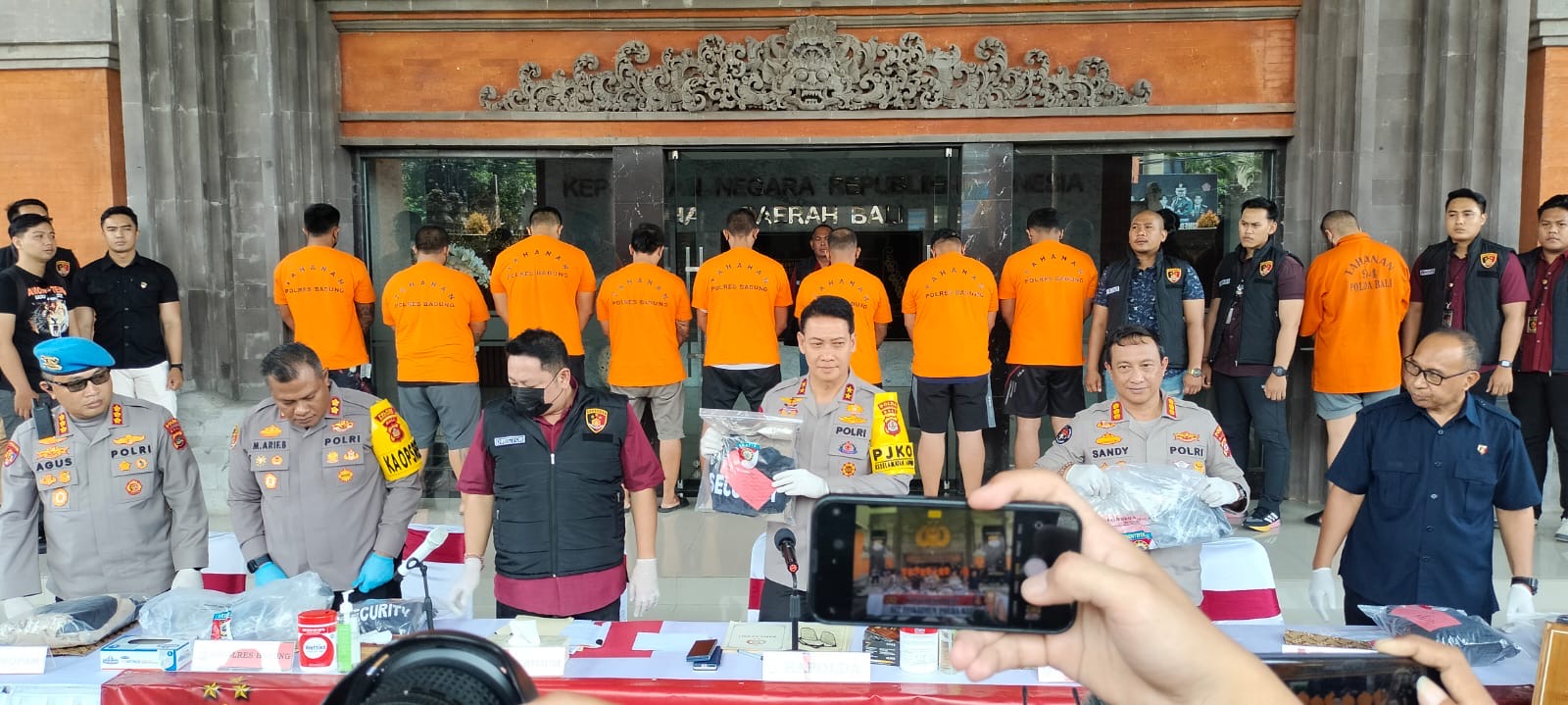 Kasus WNA VS Scurity Finns Beach Club Polda Bali tetapkan 9 Tersangka
