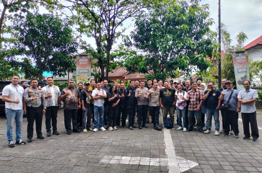 Pererat Sinergi, Polda Bali Gelar Gathering Bersama Wartawan untuk Jaga Kamtibmas Pulau Dewata